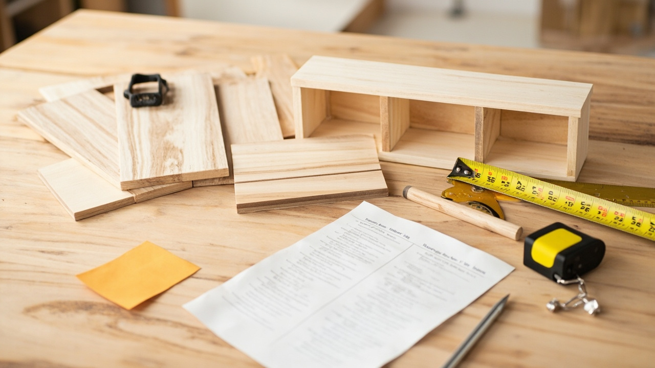 Beginner woodworking plans with materials list