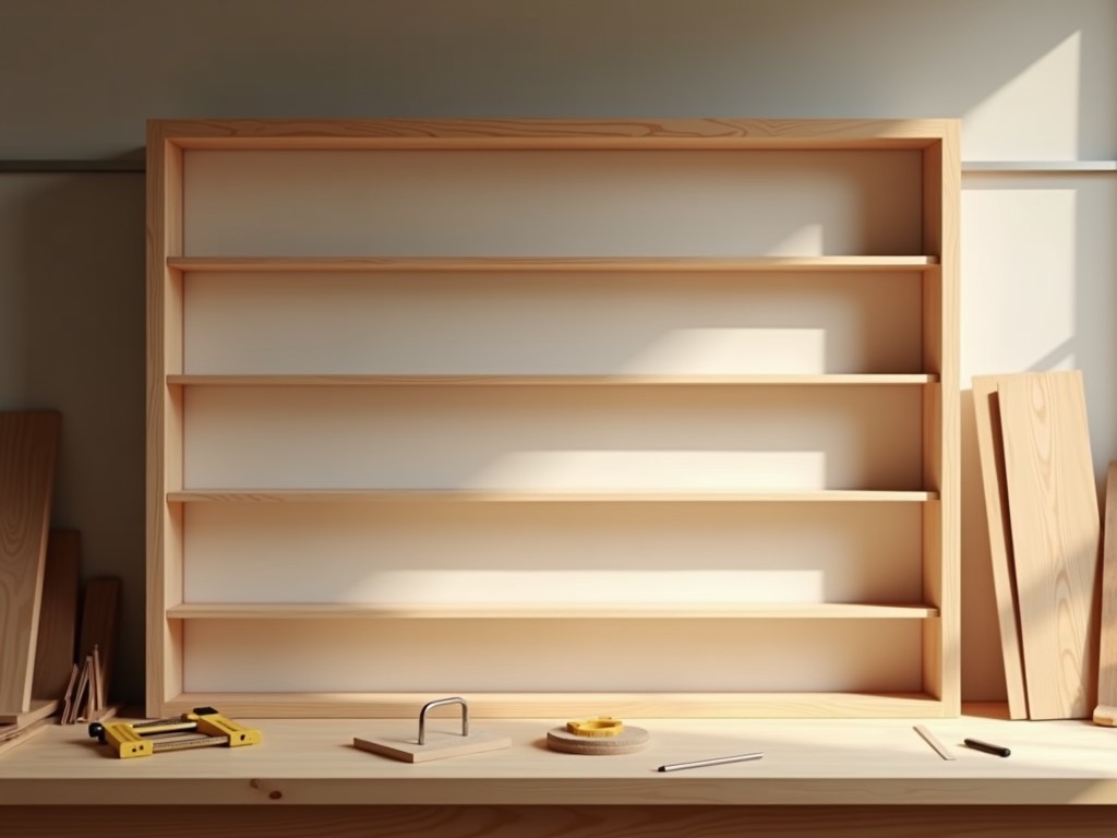 Bookshelf Plans With Cut List and Simple Joinery