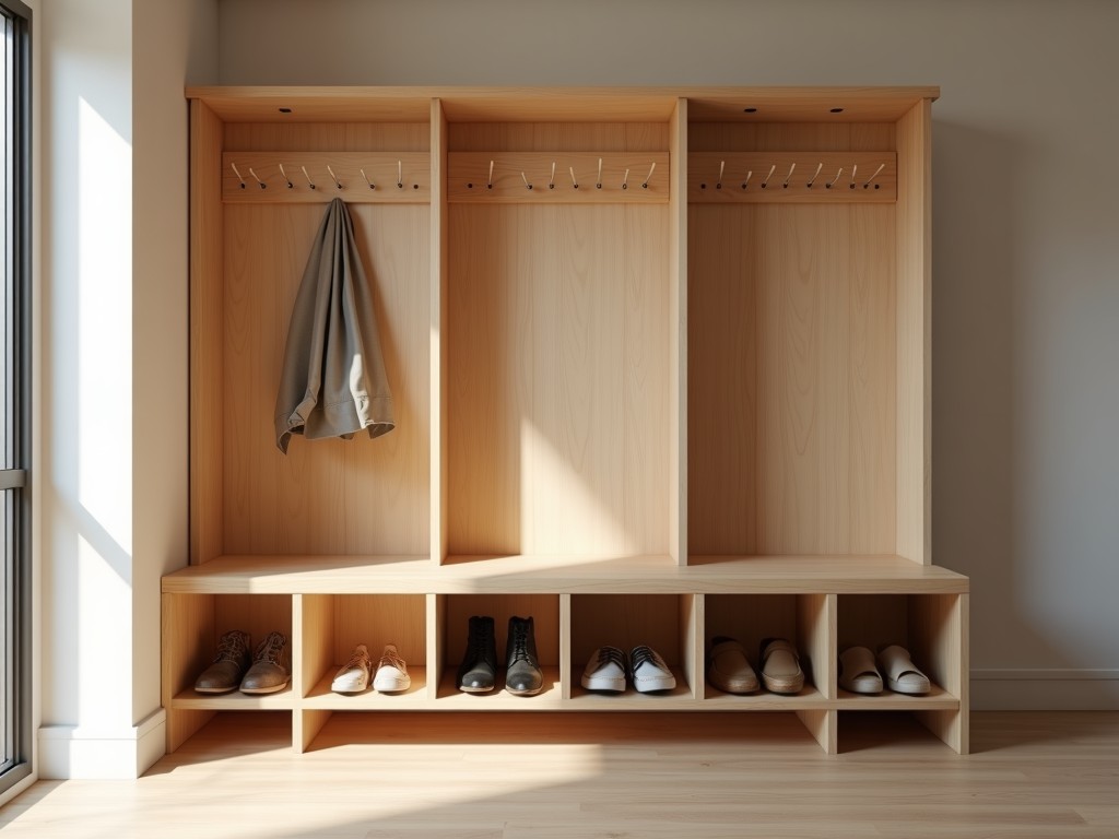 Mudroom Bench Plans With Shoe Storage